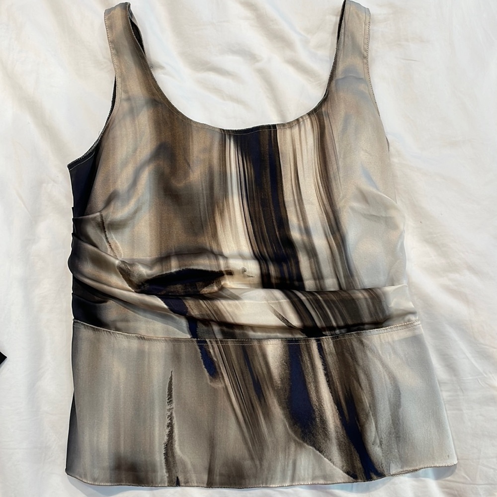 Elie Tahari silk top